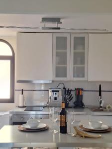 Η κουζίνα ή μικρή κουζίνα στο Enete Casa