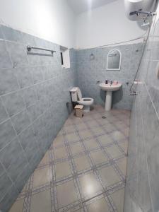 Koupelna v ubytování Aeria rooms Himare + 13 fotografií