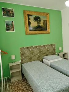 Postel nebo postele na pokoji v ubytování Mini Room Pero