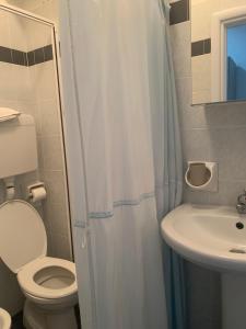 Koupelna v ubytování Hotel Sissi