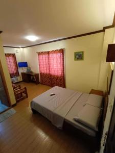 a bedroom with a large bed in a room at Camp Pihak Paradise Inn in Tagbilaran City