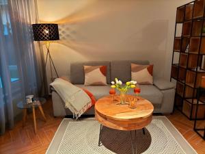 Część wypoczynkowa w obiekcie Sakura Studio Apartment
