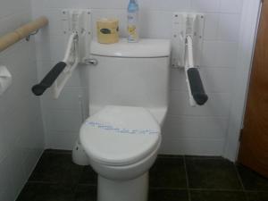 Koupelna v ubytování Motel Leblanc