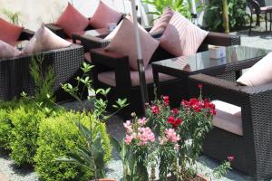 Zahrada ubytování PS Boutique Hotel