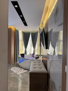 Posezení v ubytování Hotel Qetesia-Te Indriti