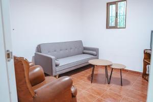 Χώρος καθιστικού στο La Suerte Apartamento rural