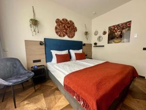 Postel nebo postele na pokoji v ubytování Dom-Hotel