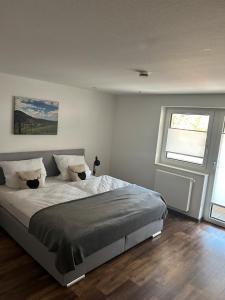 Postel nebo postele na pokoji v ubytování Forest Apartment - Renchen