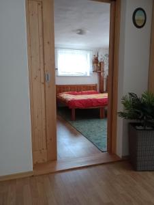 Postel nebo postele na pokoji v ubytování Apartmán 139