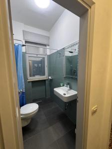 Koupelna v ubytování Hotel MDP