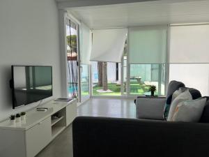 TV a/nebo společenská místnost v ubytování Los Ventanales II
