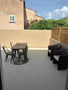 Balkón nebo terasa v ubytování Appartement plain-pied 4 couchages