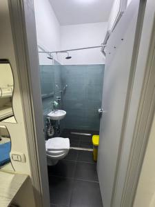 Koupelna v ubytování Hotel MDP