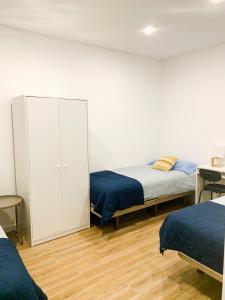 Uma cama ou camas num quarto em Casas Sao Luis