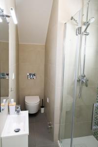 Uma casa de banho em Casas Sao Luis