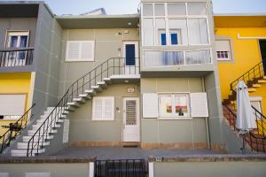 O edifício onde o apartamento está situado