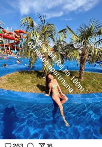 Bazén v ubytování Apolon Spa nebo v jeho okolí
