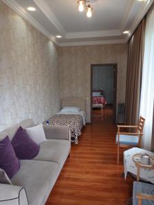 Istumisnurk majutusasutuses Guest house Nano