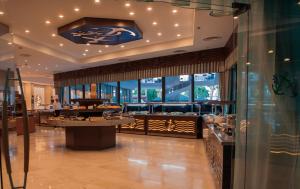 Posezení v ubytování L'ancora Beach Hotel