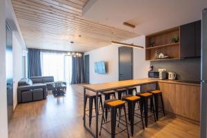 Dapur atau dapur kecil di Go-Gudauri The Atrium Residence