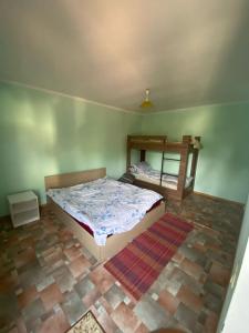 Postel nebo postele na pokoji v ubytování Шанхай