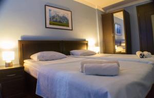 Letto o letti in una camera di Becho House