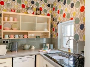 Køkken eller tekøkken på Gable End Cottage