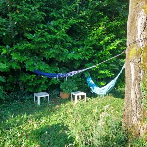 Κήπος έξω από το Insolite - Nuit à la belle étoile dans gazébo thaï près de la rivière