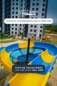Bazén v ubytování Apartamento punto céntrico nebo v jeho okolí