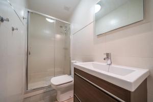 Kúpeľňa v ubytovaní Apartaments Lamoga- Spai