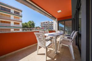 Balkón alebo terasa v ubytovaní Apartaments Lamoga- Spai