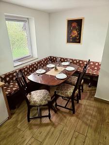 Posezení v ubytování Apartma Pr'Komarjo
