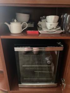 Kuchyň nebo kuchyňský kout v ubytování Ballybur Lodge