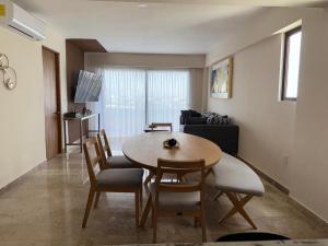 Khu vực ghế ngồi tại Apartment in Dos Arenas Marina Residencial