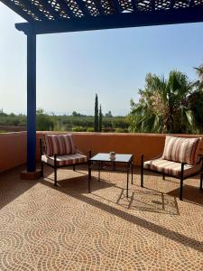 Balkón nebo terasa v ubytování Le Rubis Oriental Marrakech