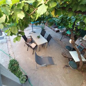 Zahrada ubytování B&B Baš Baštica