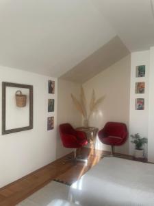 Postel nebo postele na pokoji v ubytování B&B Baš Baštica