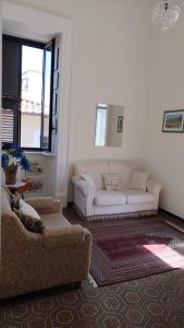 Χώρος καθιστικού στο Casa Piclò