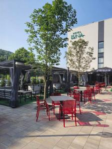 Restoran atau tempat lain untuk makan di Hotel Luna Bihać