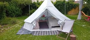Zahrada ubytování Camp THEA, jurta tent glamping