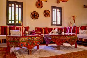 Posezení v ubytování Le Rubis Oriental Marrakech