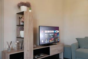 TV a/nebo společenská místnost v ubytování Sofia Apartments