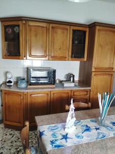 Kuchyň nebo kuchyňský kout v ubytování Casa vacanze l'Ulivo