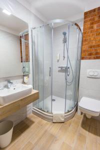 Kúpeľňa v ubytovaní Hotel Falcon