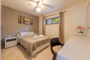 Posteľ alebo postele v izbe v ubytovaní Angel House Apartment