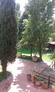 Zahrada ubytování I Pioppi Bed & Breakfast