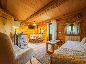 Posezení v ubytování Chalet Margaretka High Tatras