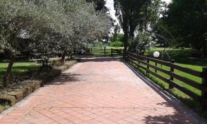 Zahrada ubytování I Pioppi Bed & Breakfast