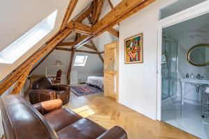 Posezení v ubytování Casa La Palma Le 48