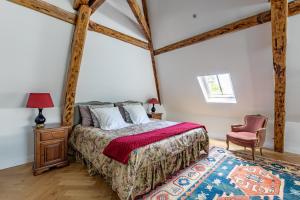 Postel nebo postele na pokoji v ubytování Casa La Palma Le 48